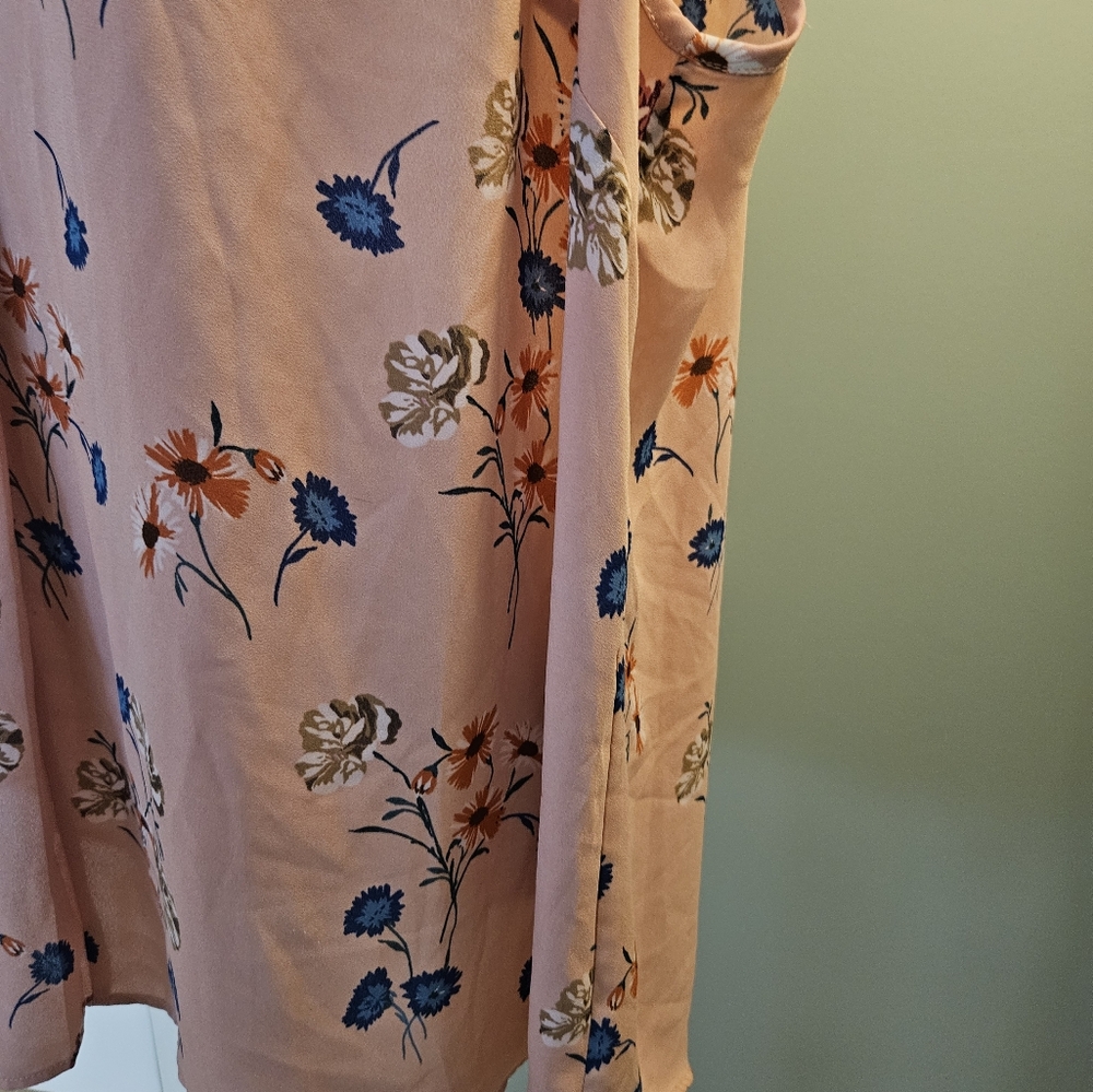 Daniel Rainn Women's Size 2x Floral Pink Sleeveless Top Shirt - Picture 7 of 14